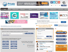 Tablet Screenshot of privatebanking.com